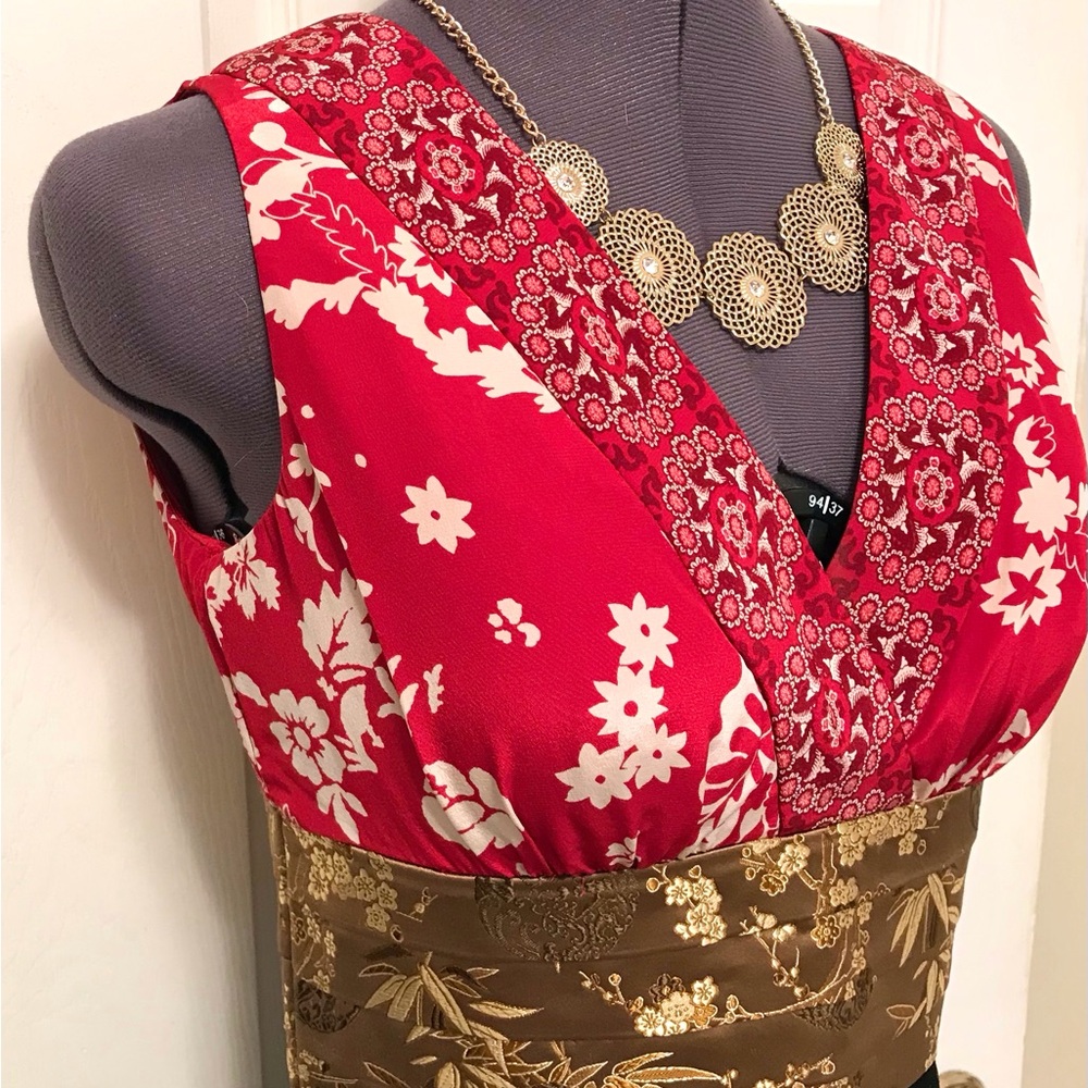 Phoebe Couture Asian Inspired Dress - Picture 5 of 16